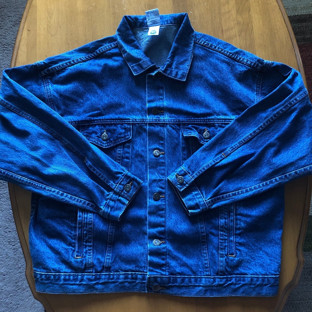 Men's Large VINTAGE Ryman Auditorium Denim Jacket